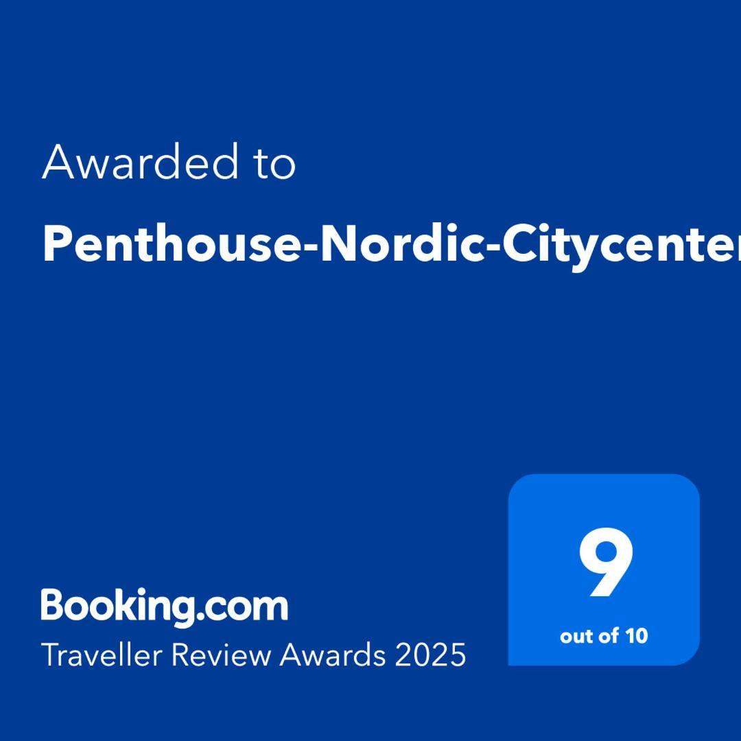 קופנהגן Penthouse-Nordic-Citycenter-Balcony מראה חיצוני תמונה